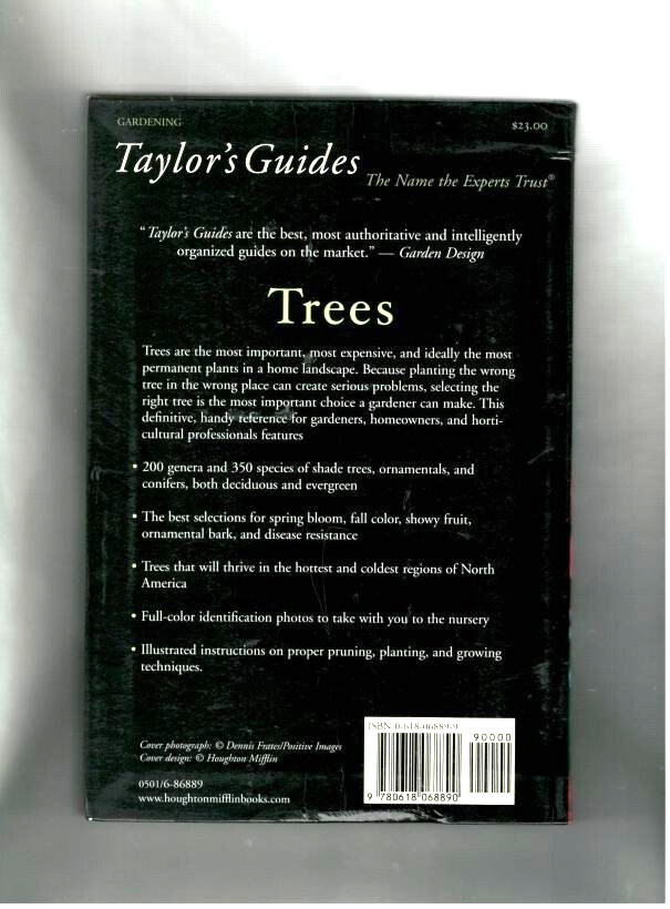 TAYLOR&rsquo;S GUIDES: TREES-GUIDE TO 200 OF GARDENS IMPORTANT PLANTS-HISTORY-PHOTOS