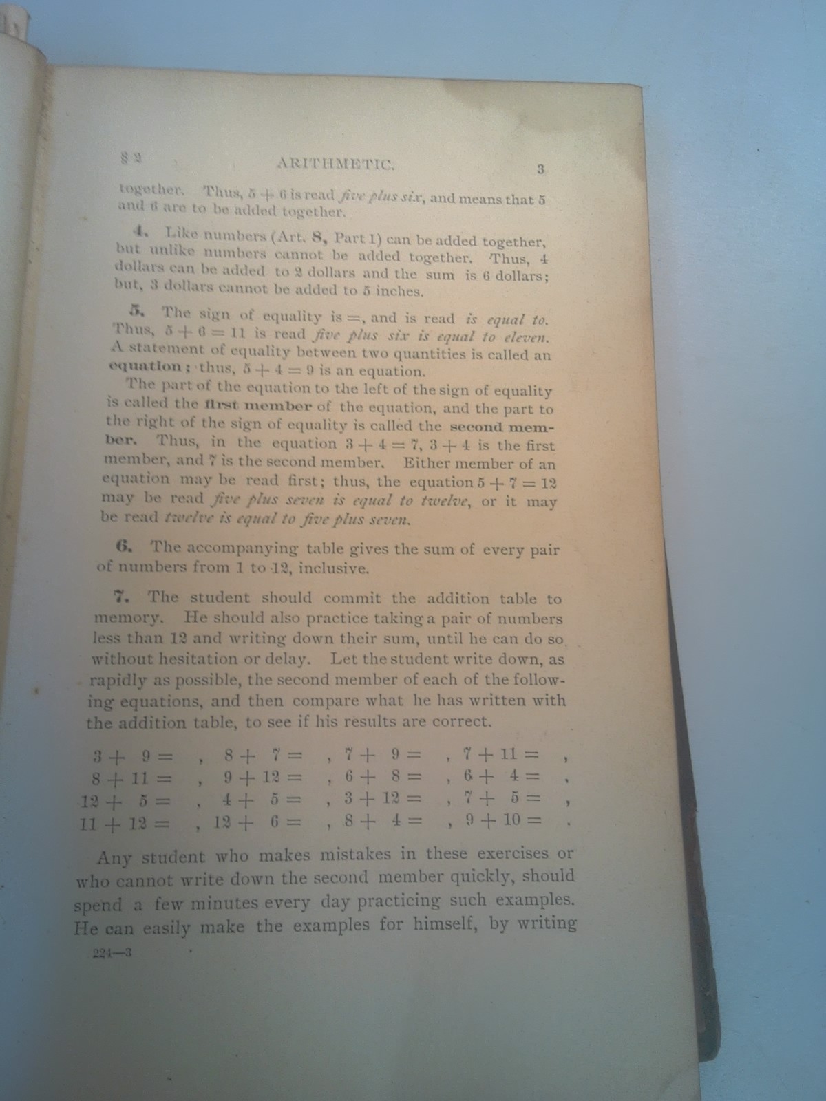 1900&rsquo;s Arthmetic, Geometrical Drawing, And Mechanism Text Book