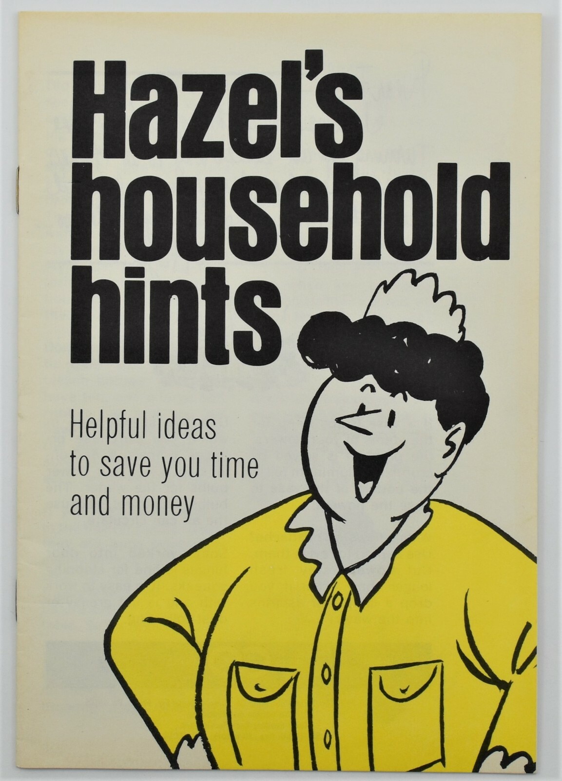 1967 Hazel&rsquo;s Household Hints Brochure TV Television Collectibles General Motors
