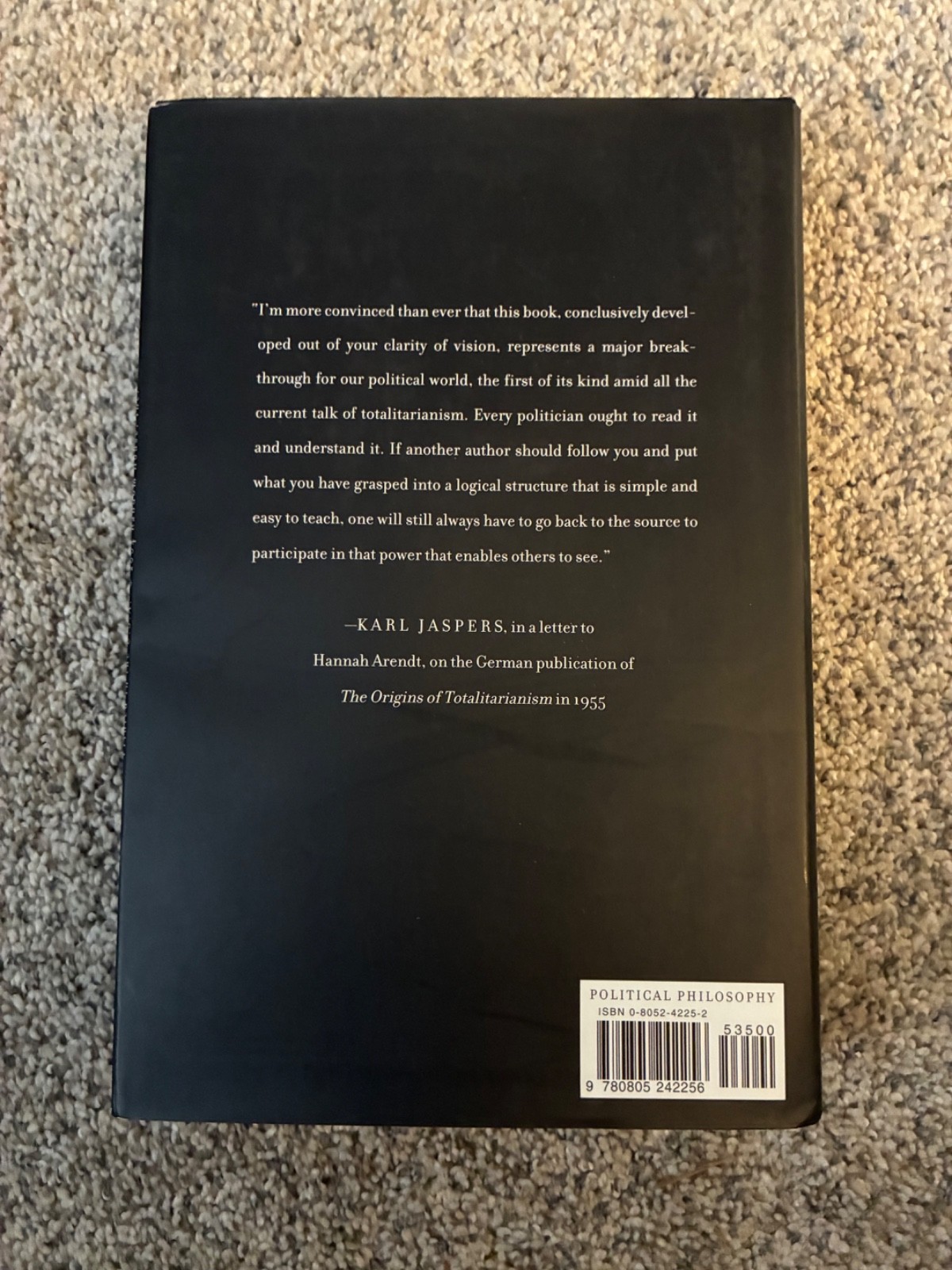 Hannah Arendt: the Origins of Totalitarianism Expanded Edition (LOA #389) by…
