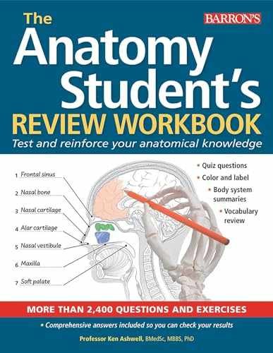 Anatomy Student&rsquo;s – Paperback, by Barron&rsquo;s Educational Series; – Very Good t