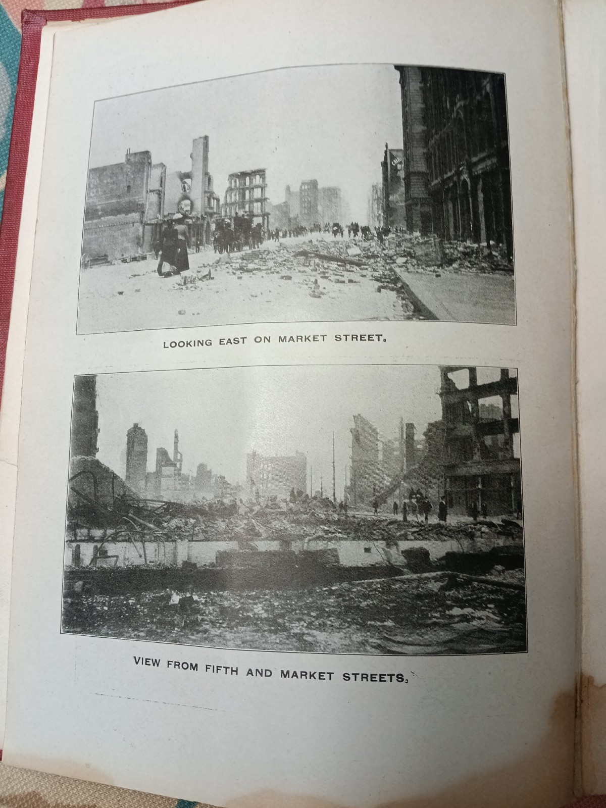 EARTHQUAKE HORROR S.F. Vesuvius & THE world&rsquo;s Great Disasters Hubert D. RUSSELL