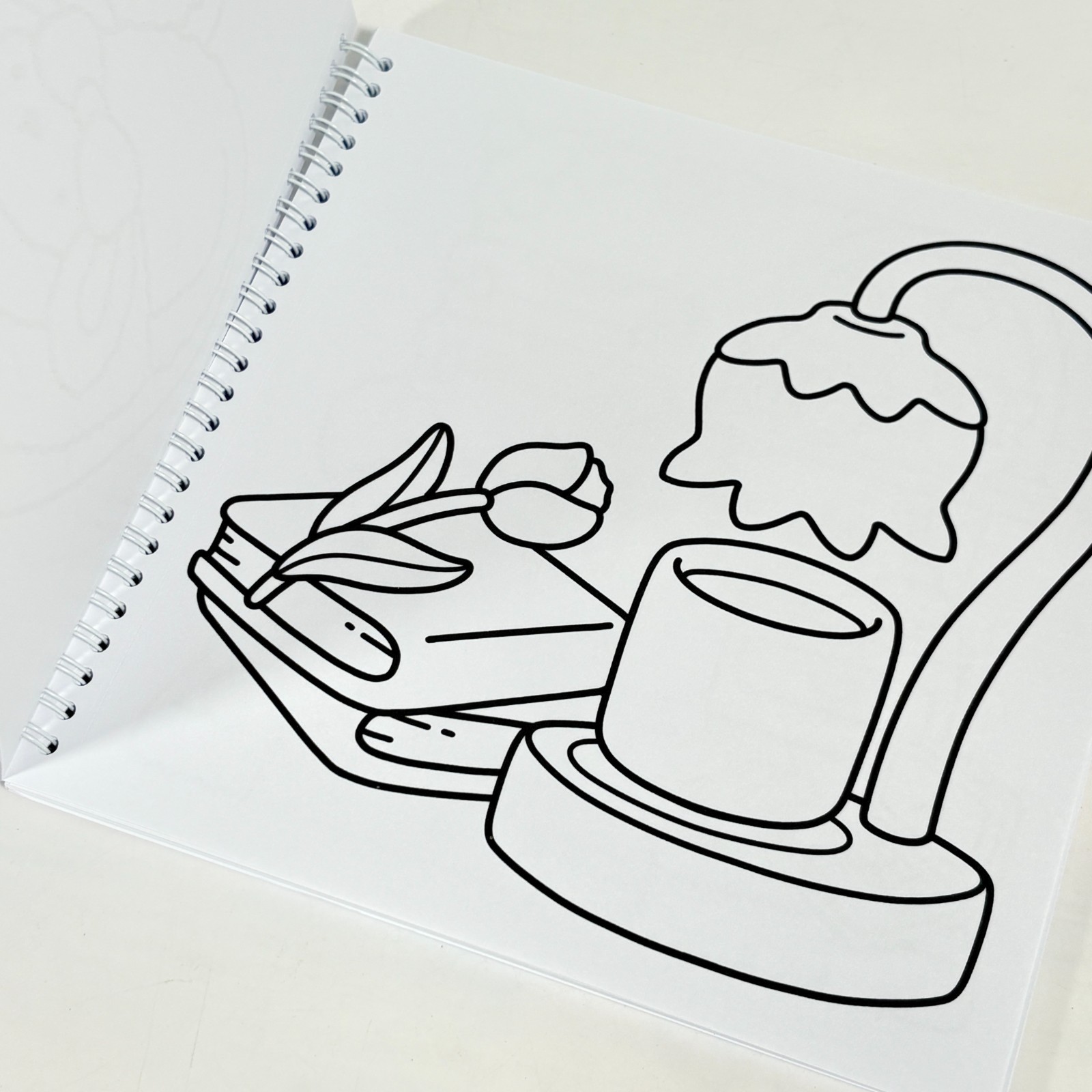 Self-Love: Girl Therapy Coloring Book, Spiral Bound, 40 pg. , 8.5&Prime; x 8.5&Prime;