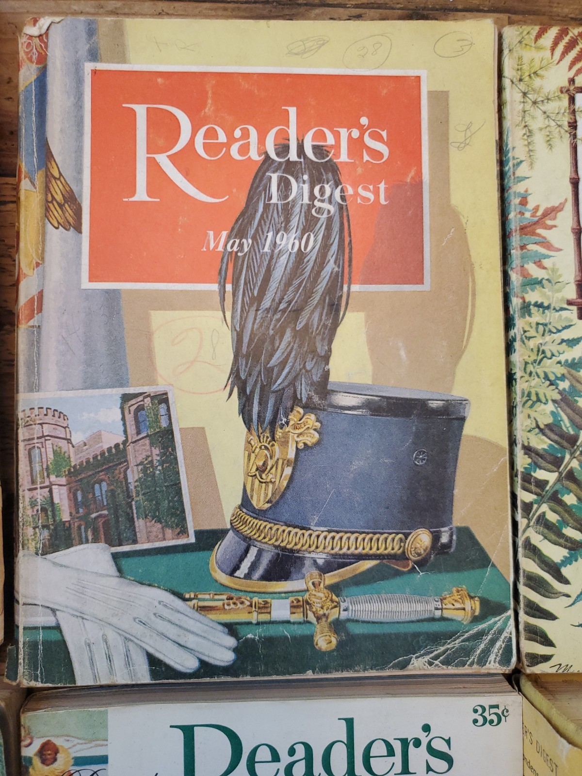 Lot Of 6 &rsquo;54 &rsquo;60 &rsquo;61 &rsquo;65 Reader’s DIGEST Vintage History Short Stories 1954 Book