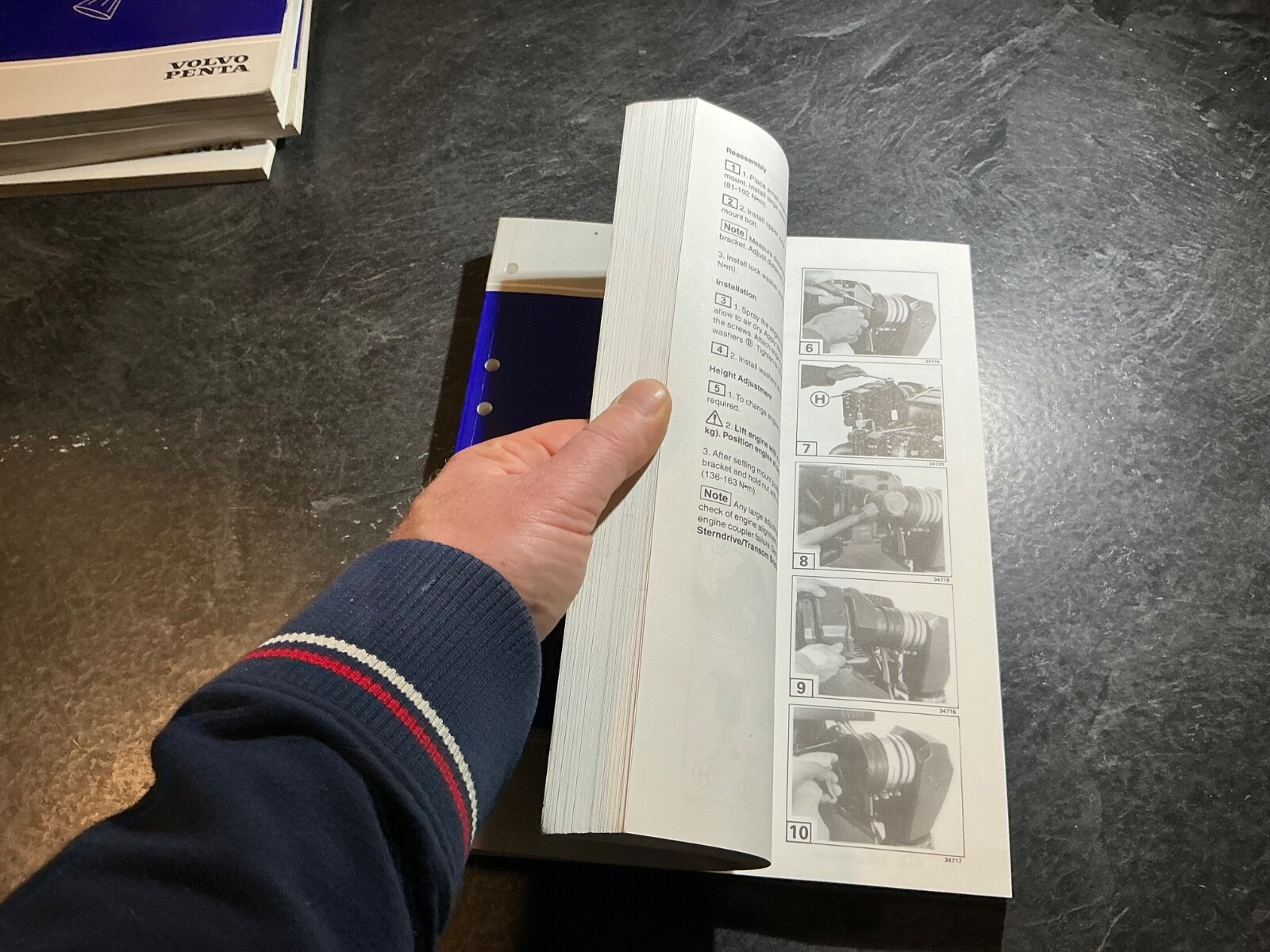 1998 Volvo Penta « BY » Factory Workshop Manual 3.0L, 4.3L, 5.0L, 5.7L, 7.4L, 8.2L
