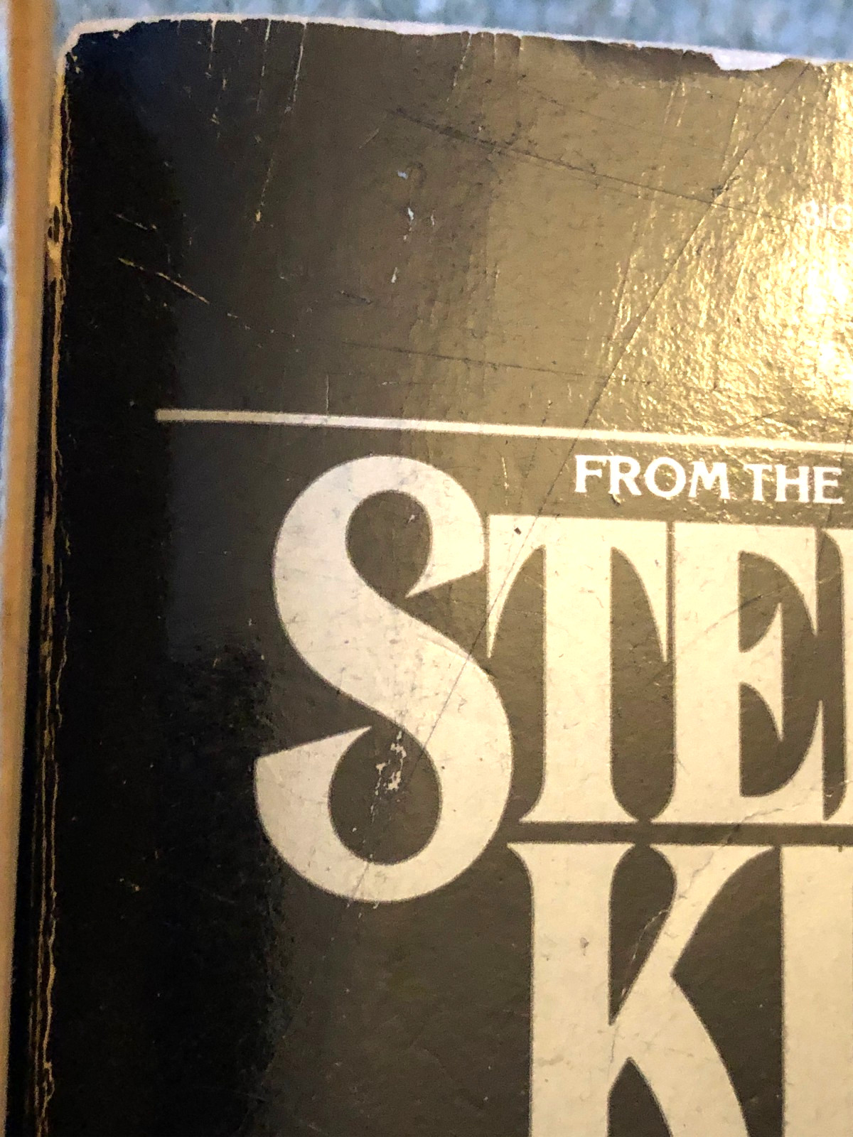 Stephen King books, Salem&rsquo;s Lot & The Stand, Signet paperbacks