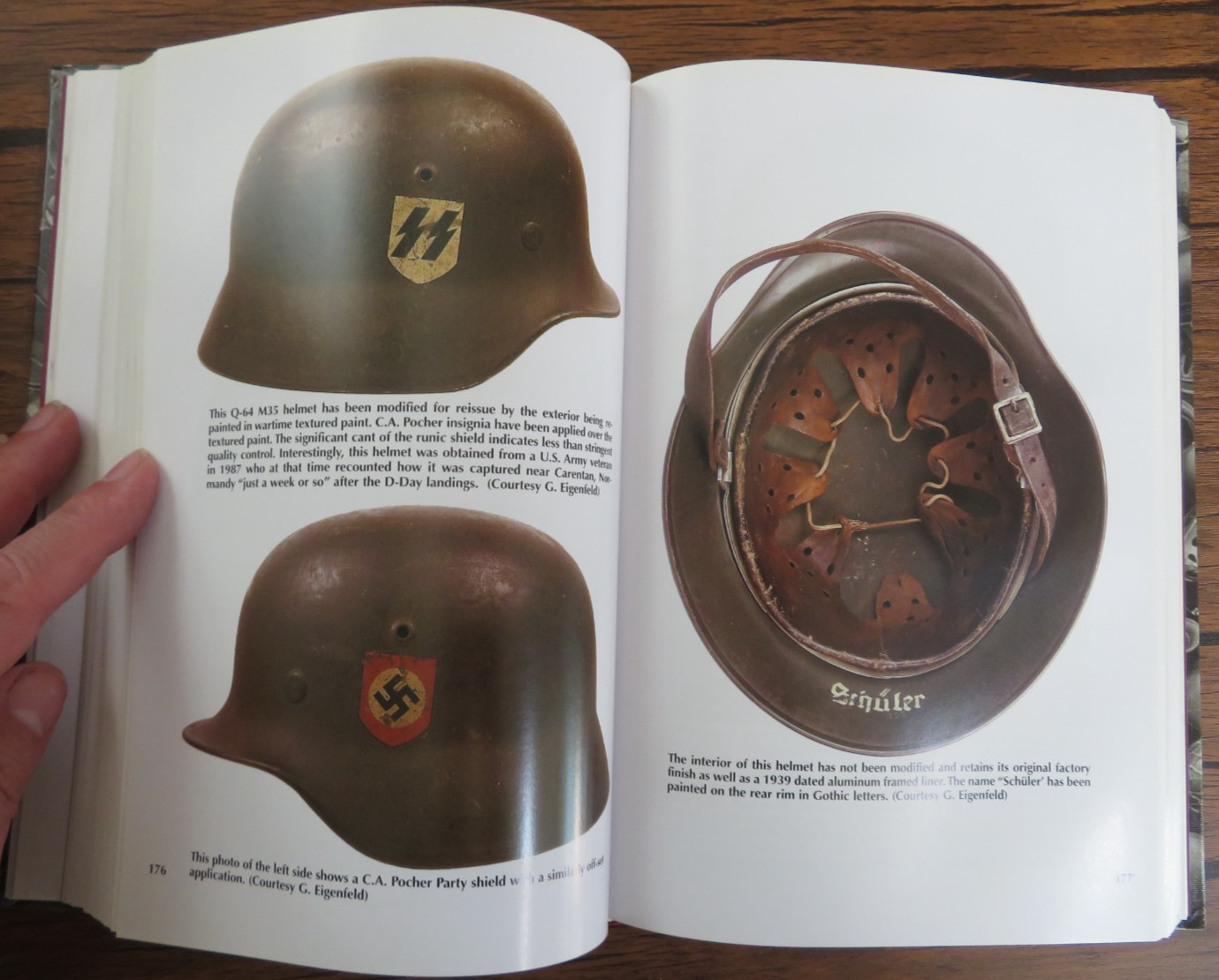 Germany&rsquo;s Combat Helmets 1933-1945 A Modern Study Ken Niewiarowicz New HC