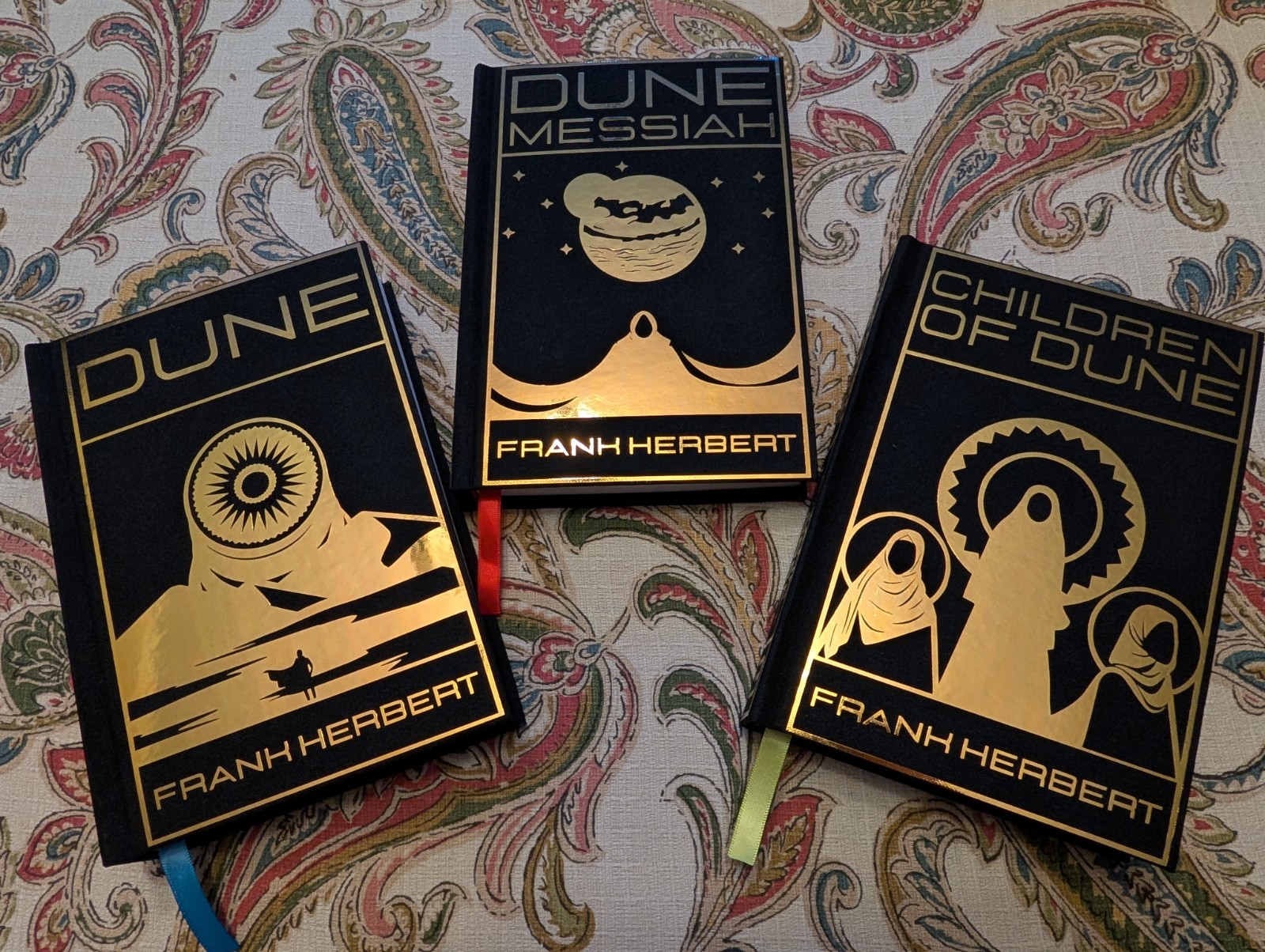 Dune Trilogy Custom Rebound Hardcover Collector&rsquo;s Edition Series Frank Herbert