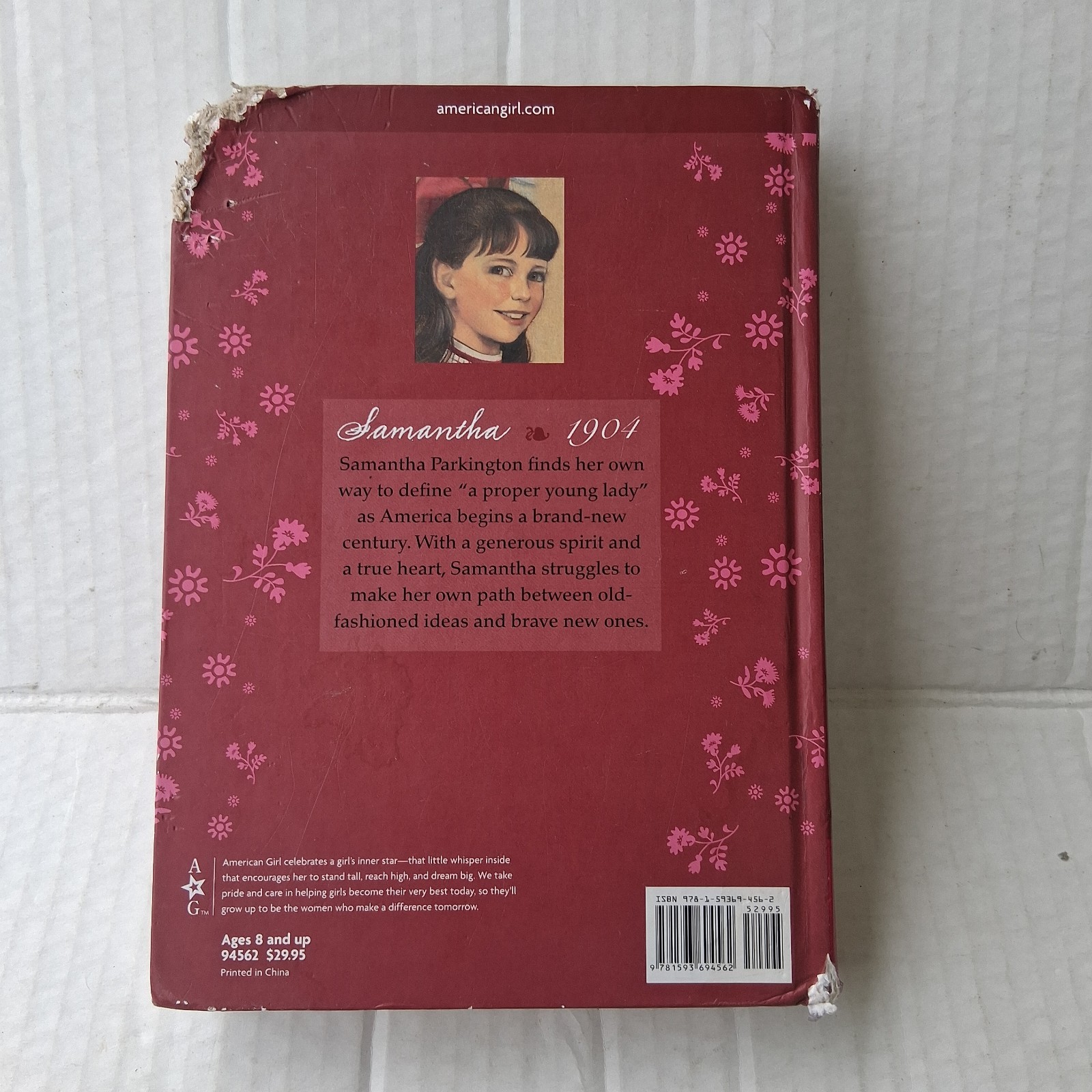 American Girl SAMANTHA&rsquo;s Story Collection HC Book Good Spine, Dog Loved READ
