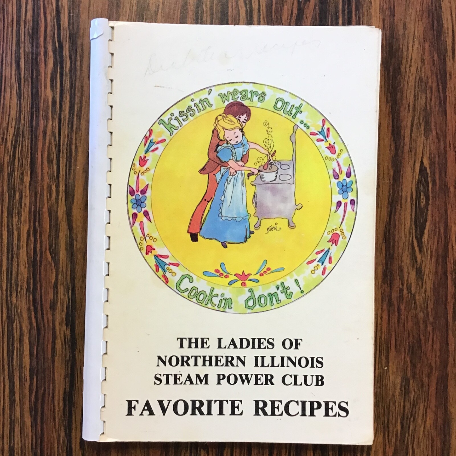 Hampshire Illinois Northen IL Steam Power Club 1977 Cookbook SEE index photos
