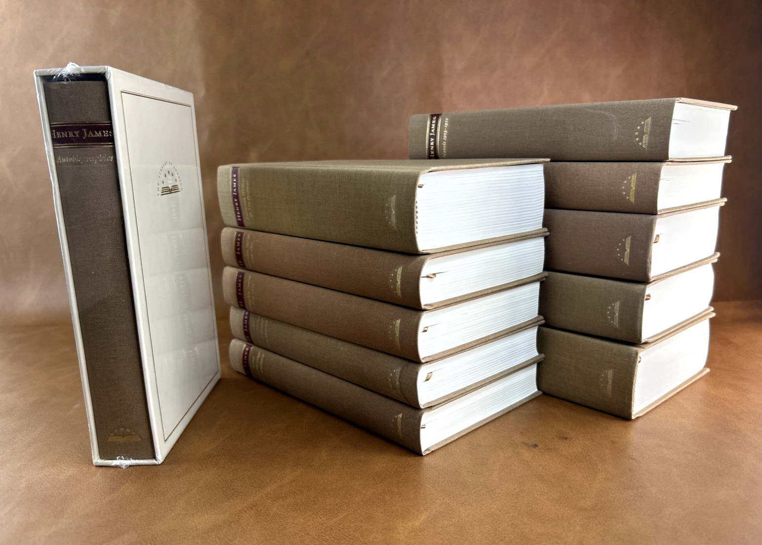 LOA Henry James Complete 11 Volume Hardcover Set Slipcases Library of America