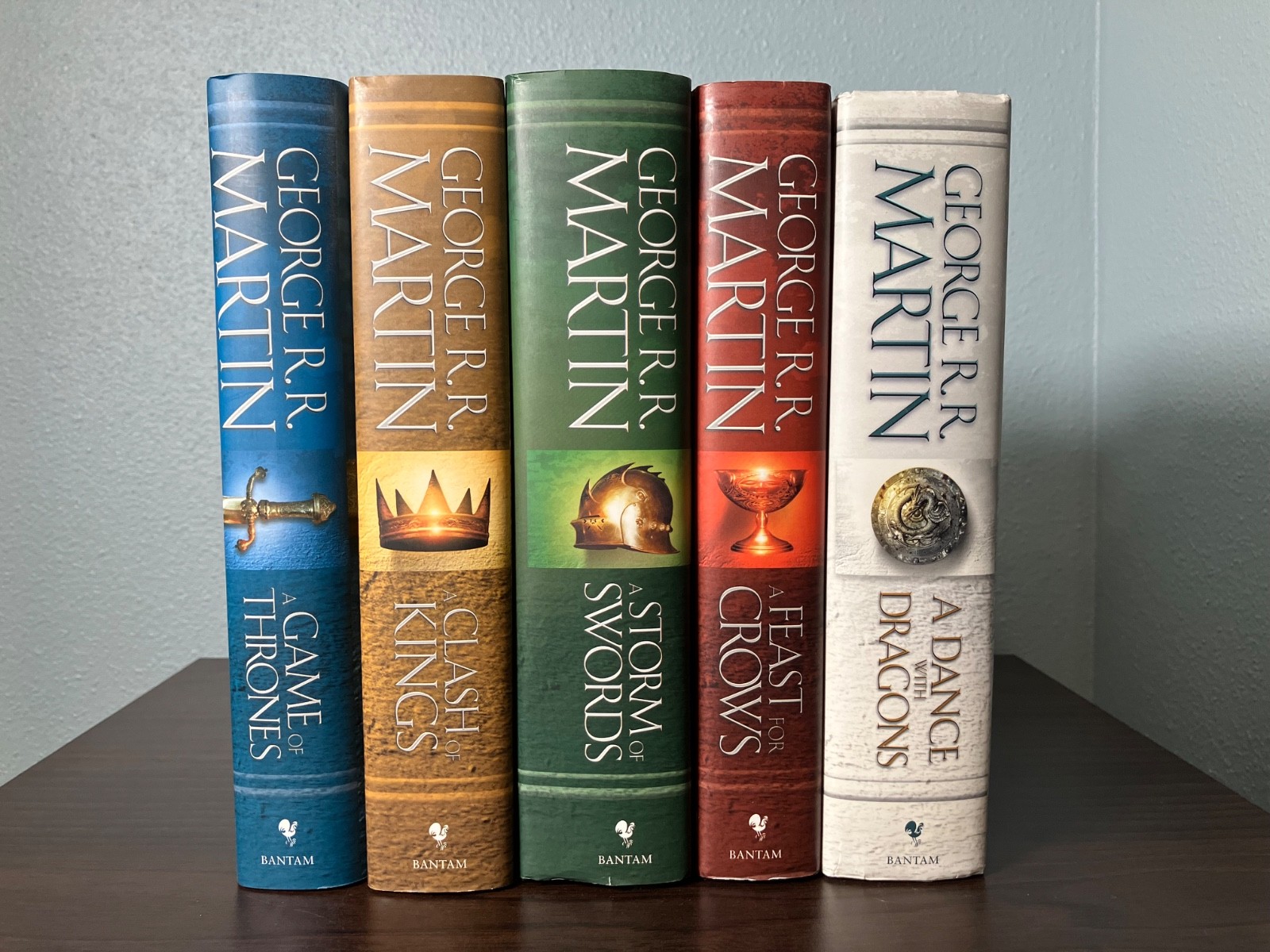 George R R Martin Game of Thrones Books 1-5, Hardcover