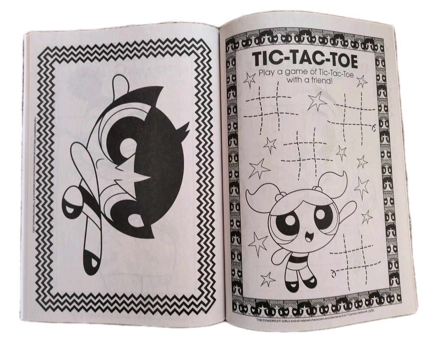 THE POWERPUFF GIRLS JUMBO COLORING AND ACTIVITY BOOK BY BENDON NEW! FREE SHIP!
