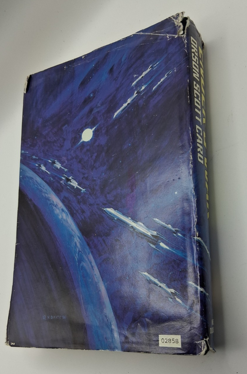 SIGNED! Ender&rsquo;s War by Orson Scott Card w/ENDER&rsquo;S WAR Expanded Version BCE HC DJ