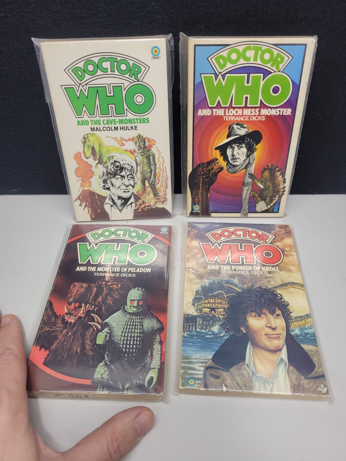 LOT #1 VTG 1980s Era (8) Doctor Who 1980&rsquo;s Target Paperback GOOD CONDITION!