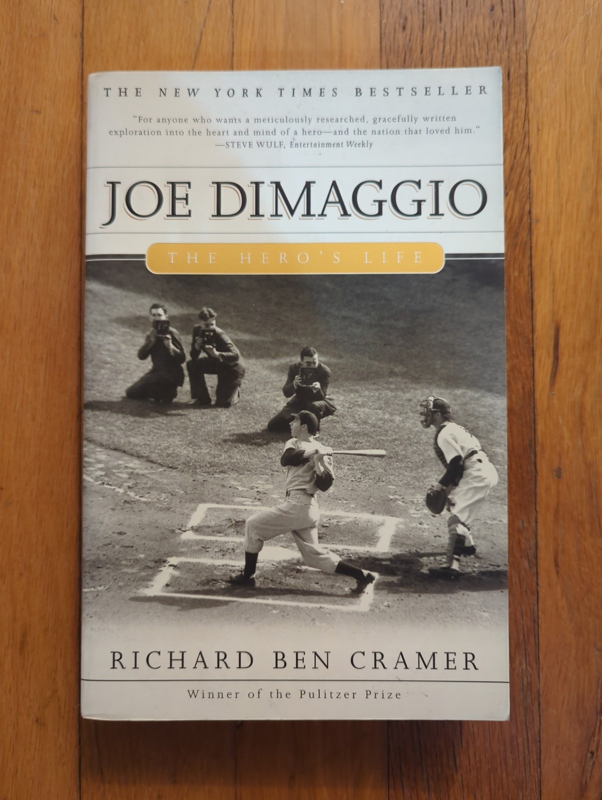 Joe DiMaggio The Hero&rsquo;s Life PB Paperback Book Richard Ben Cramer Yankees MLB