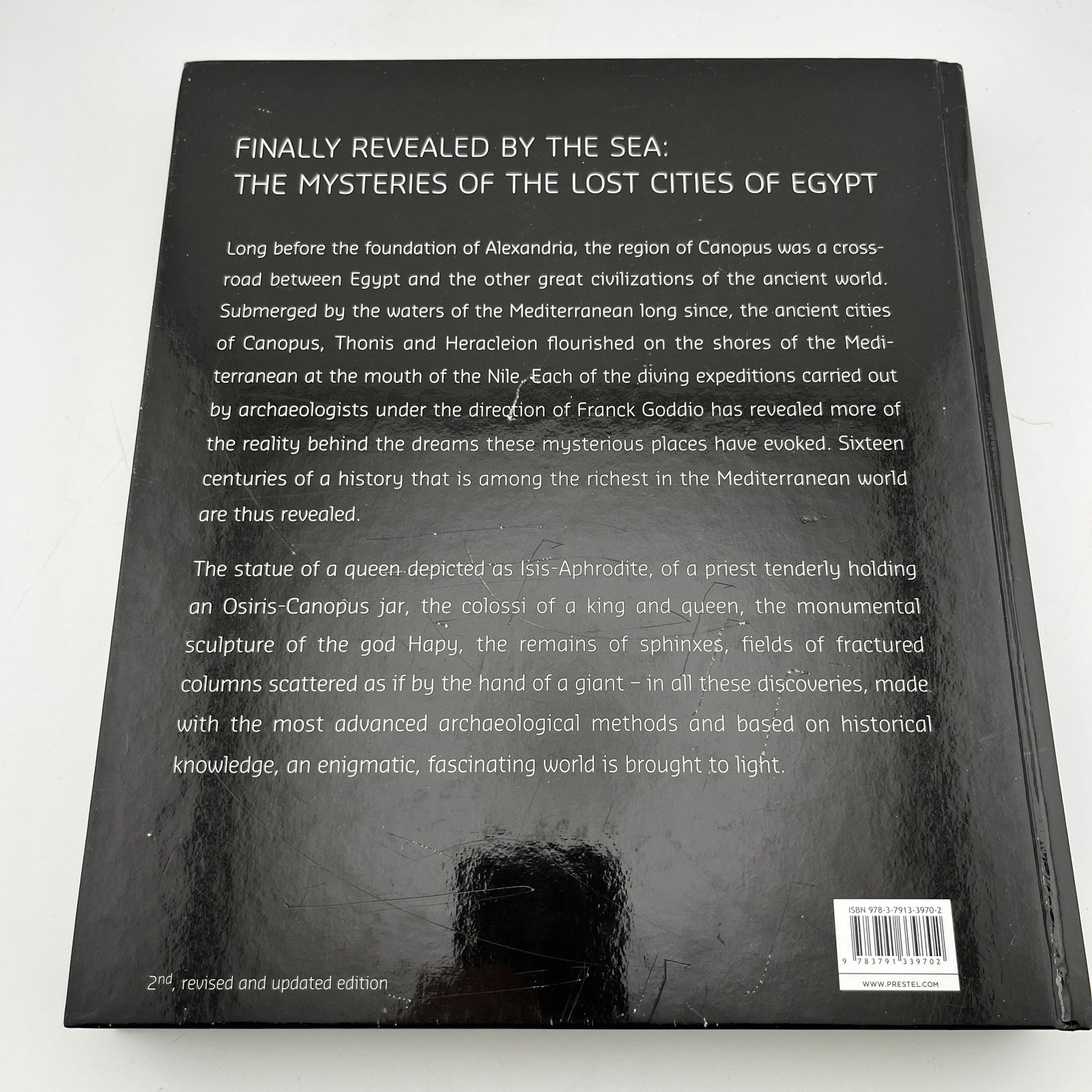 Egypt&rsquo;s Sunken Treasures by Franck Goddio and Christoph Gerigk (2008, Hardcover)