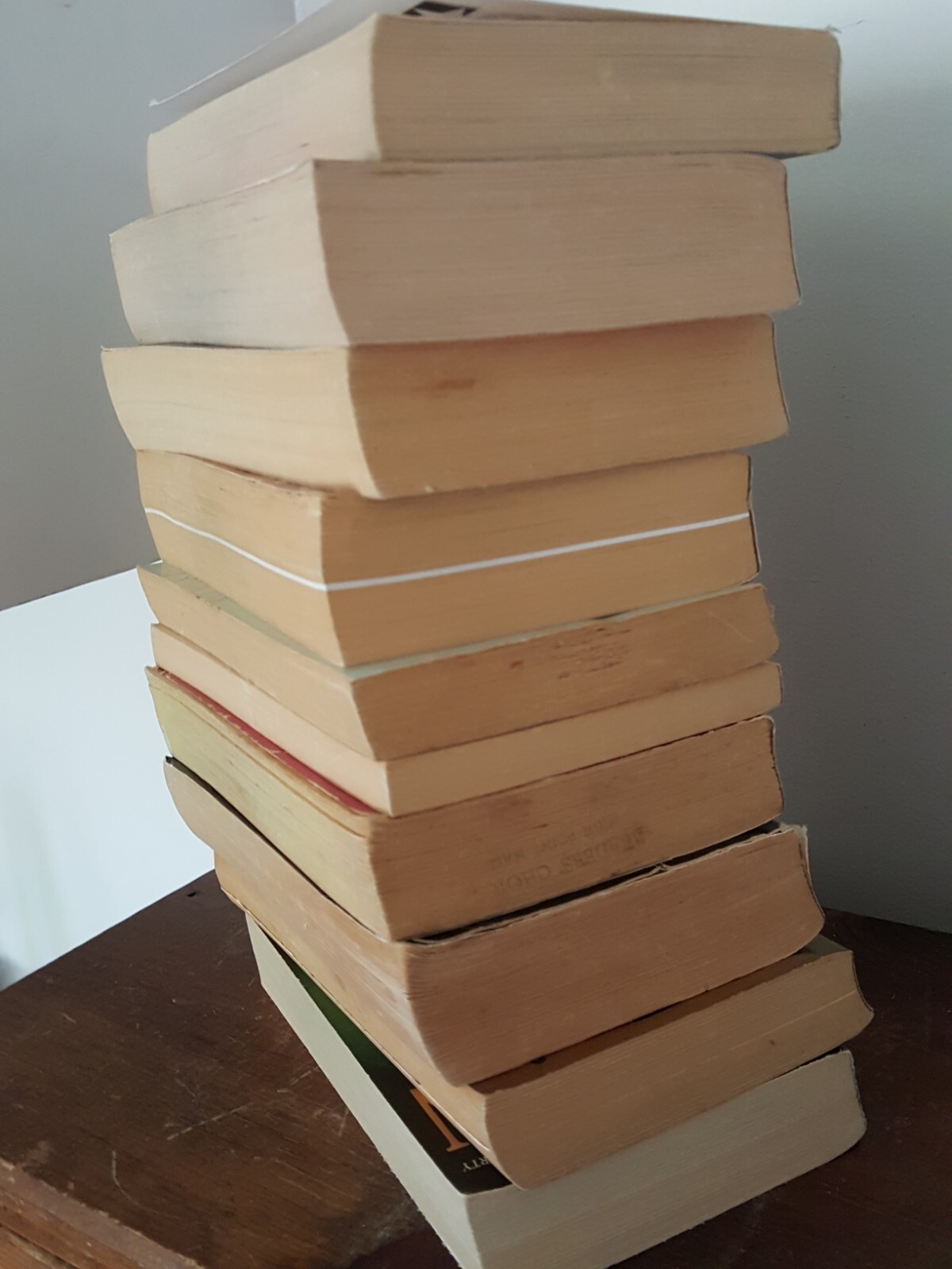 Lot of 10 Vintage Mass Paperbacks Various Genres Various Decades