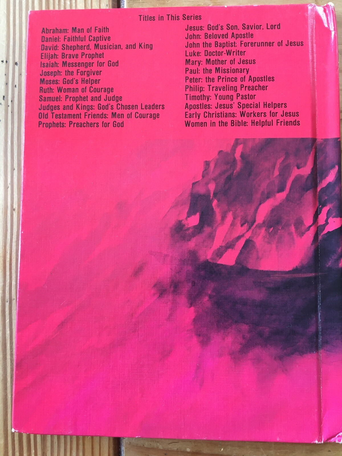 MOSES GOD&rsquo;S HELPER BIBLEARN SERIES HARDCOVER BOOK BY WILLIAM YOUNG VERY GOOD