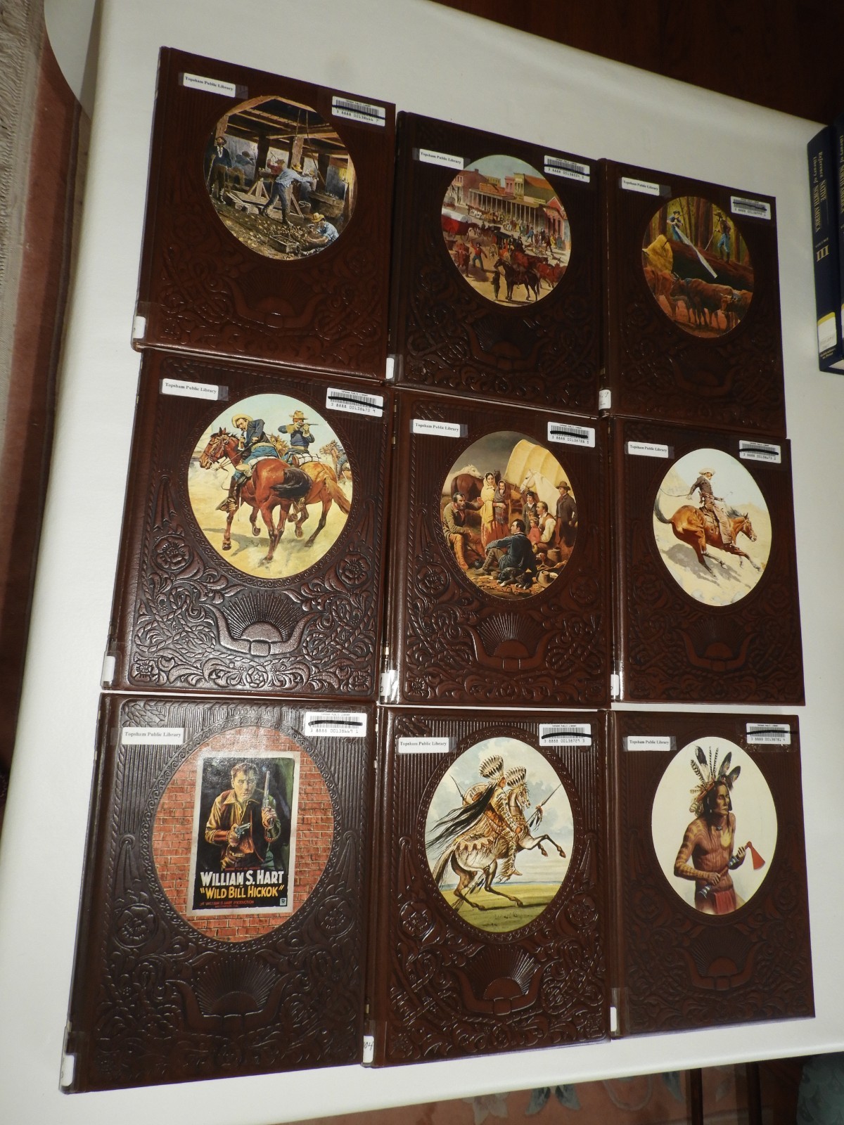 Classics of the Old West Time Life 23 Volumes Leather Bound Vintage