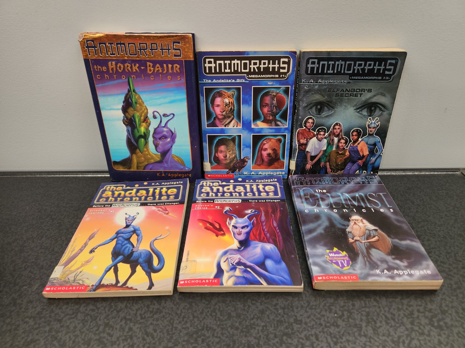 Lot of (15) Animorphs & Andalite Book Lot K.A. Applegate Series, No Duplicates