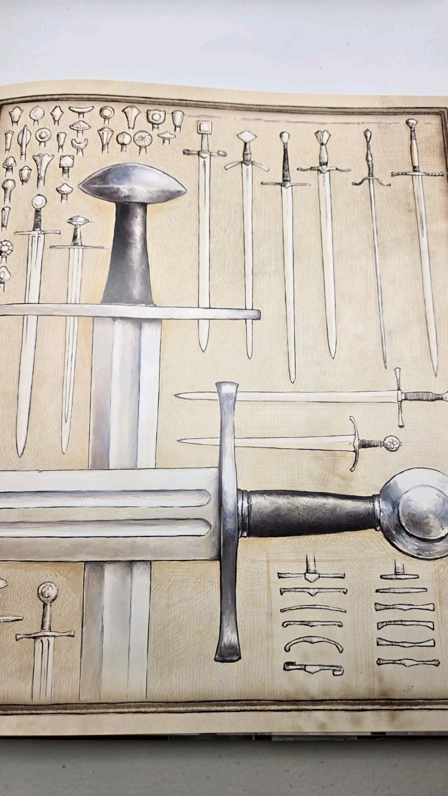 Swords An Artist&rsquo;s Devotion Ben Boos 2008 First Edition Illustrated Hardcover
