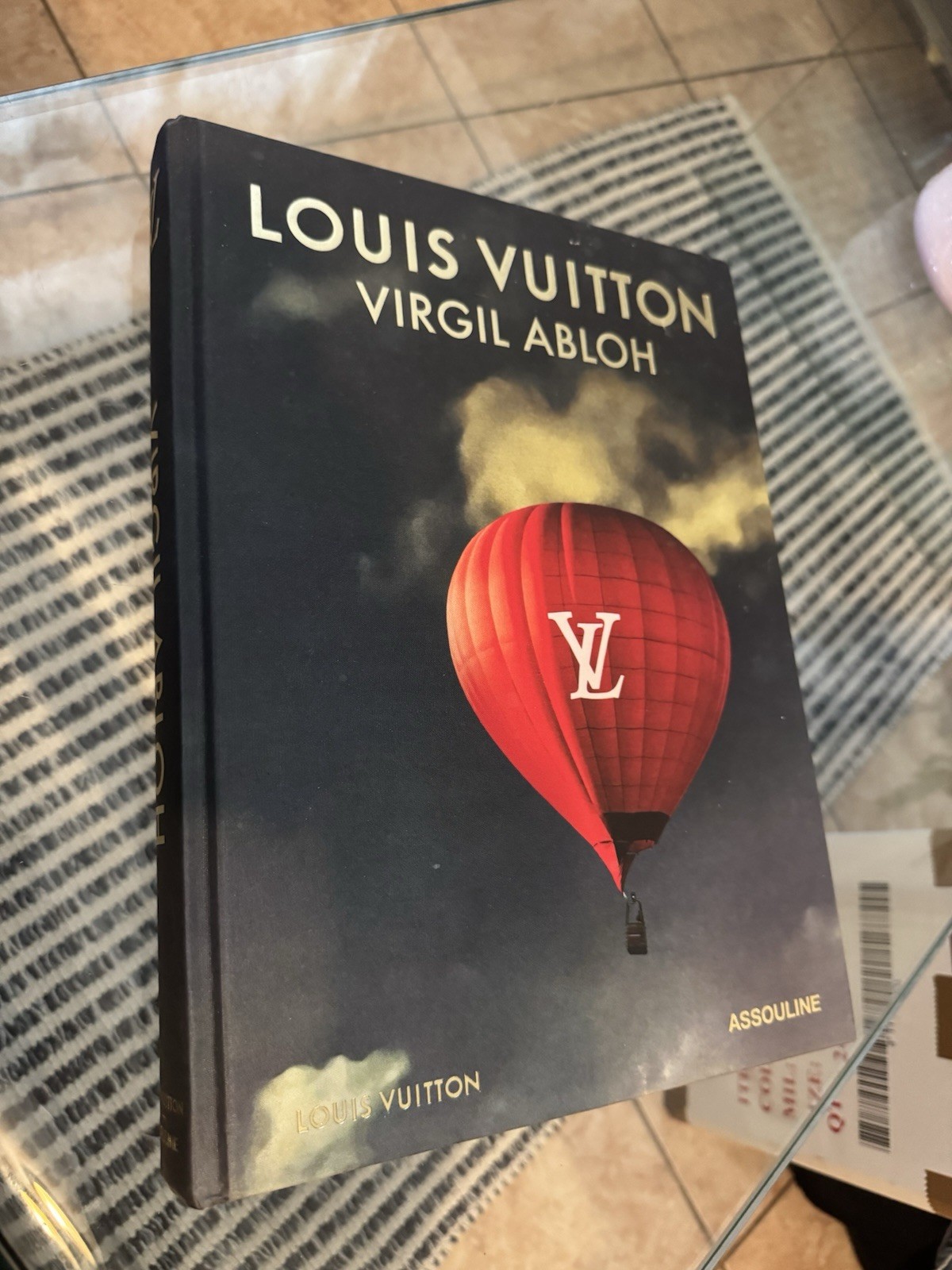 Louis Vuitton Virgil Abloh Assouline Book Classic Balloon Cover 2022 Hardcover