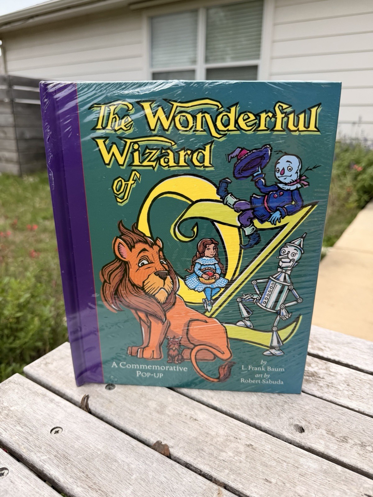 NEW L. Frank Baum The Wonderful Wizard of Oz Pop-Up Novelty Book Sealed 2000