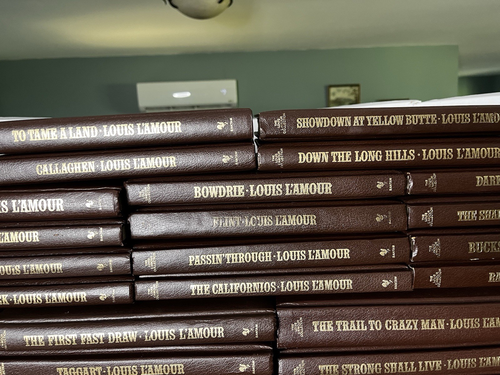 The Louis L&rsquo;Amour Collection Leatherette Hardcover Books (Sold Individually)