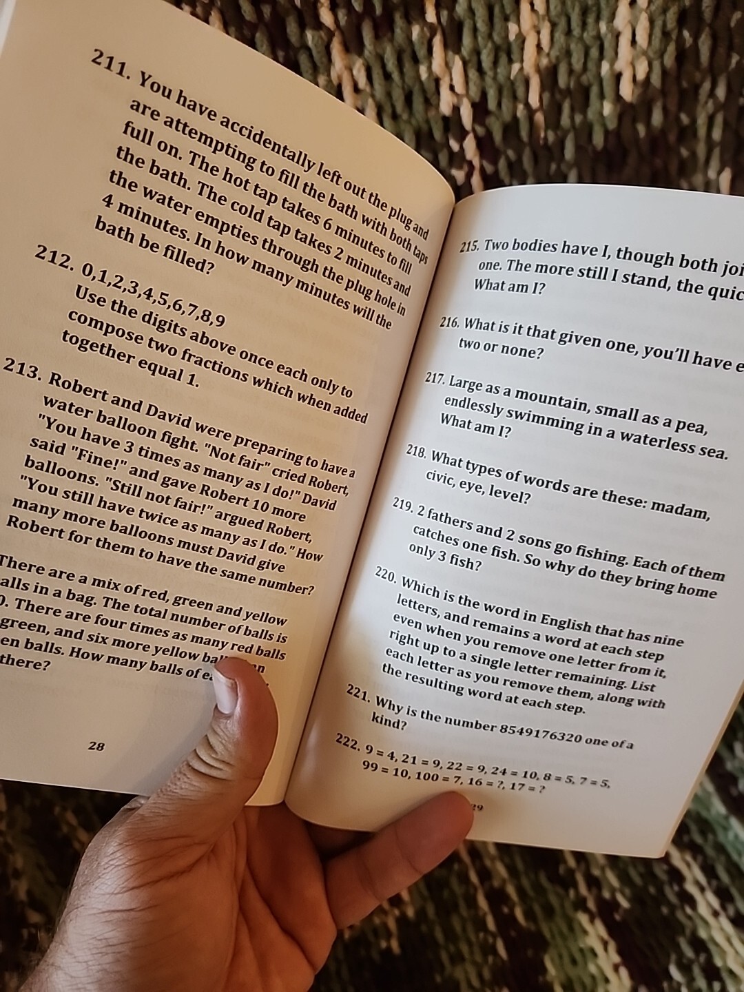 Difficult Riddles for Smart Kids : 300 Difficult Riddles and Brain Teasers…