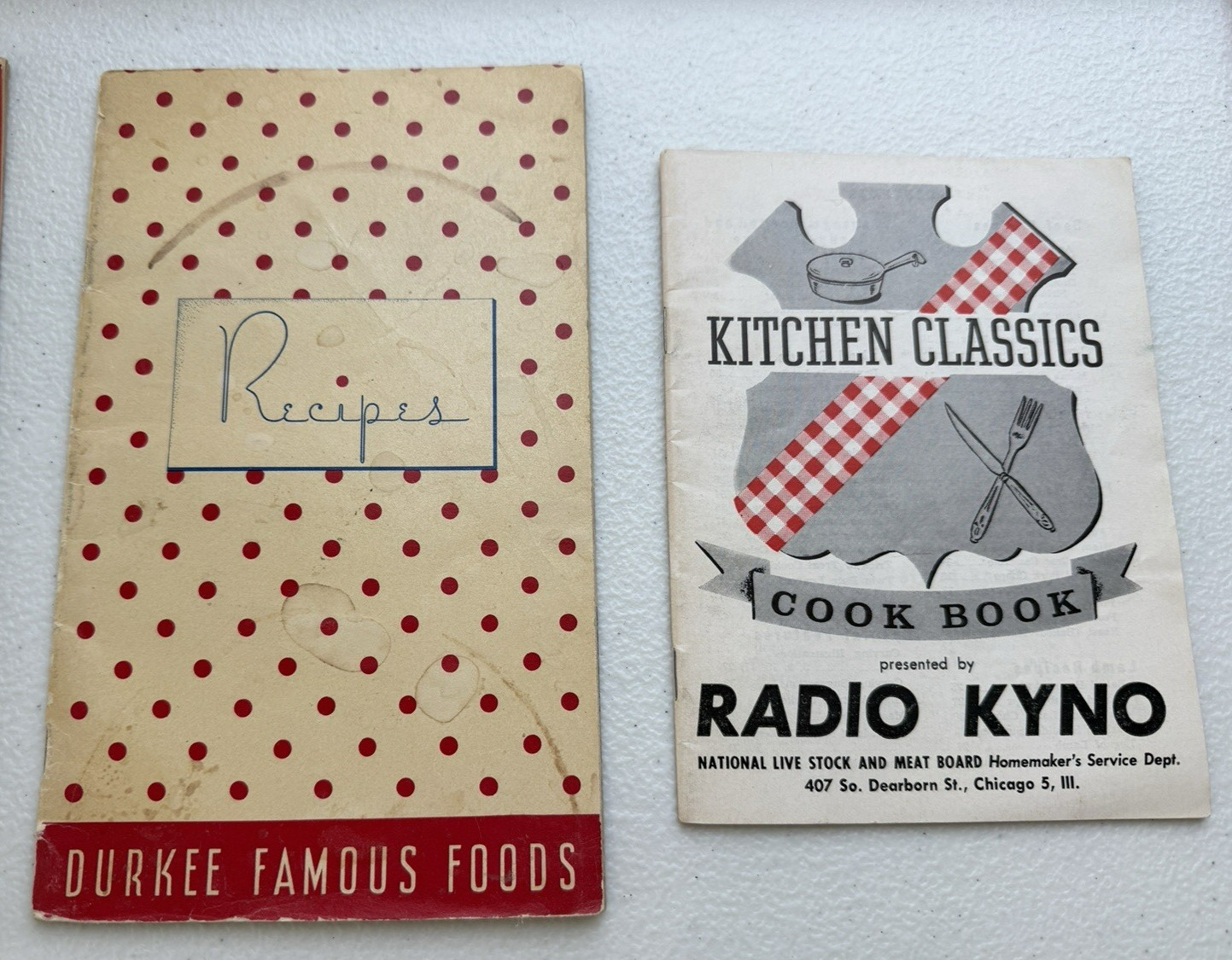 1920-1950&rsquo;s Vintage lot of Recipe Booklets, Pamphlets, Advertising,Cookbooks