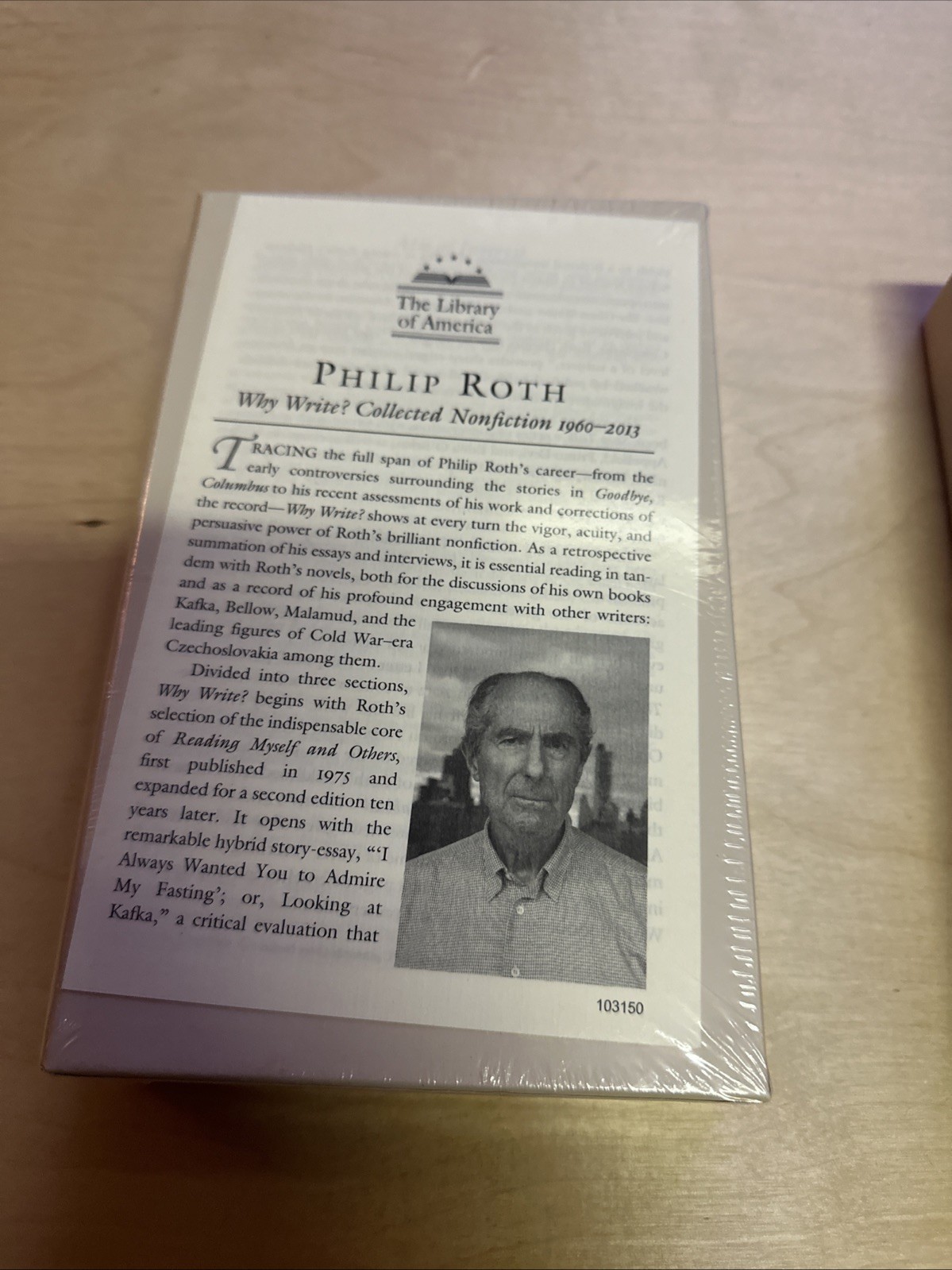 Philip Roth Library of America 2 Books Novels Collected Nonfiction 1960 – 2003