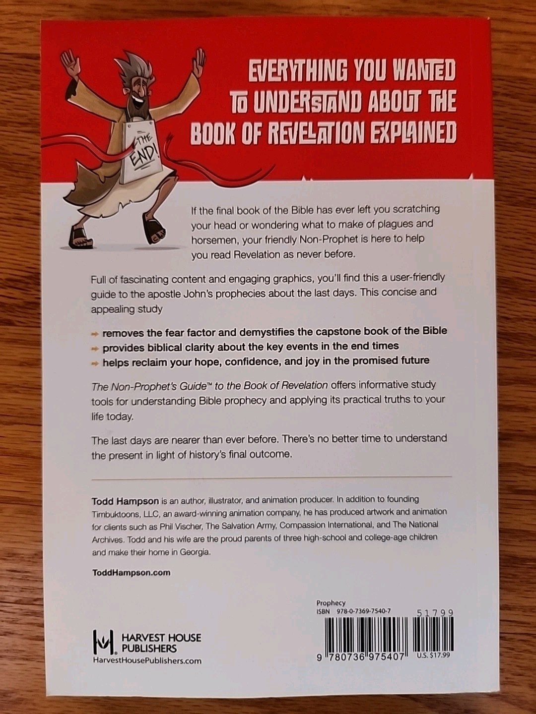 The Non-Prophet&rsquo;s Guide to the Book of Revelation by Todd Hampson (Paperback)
