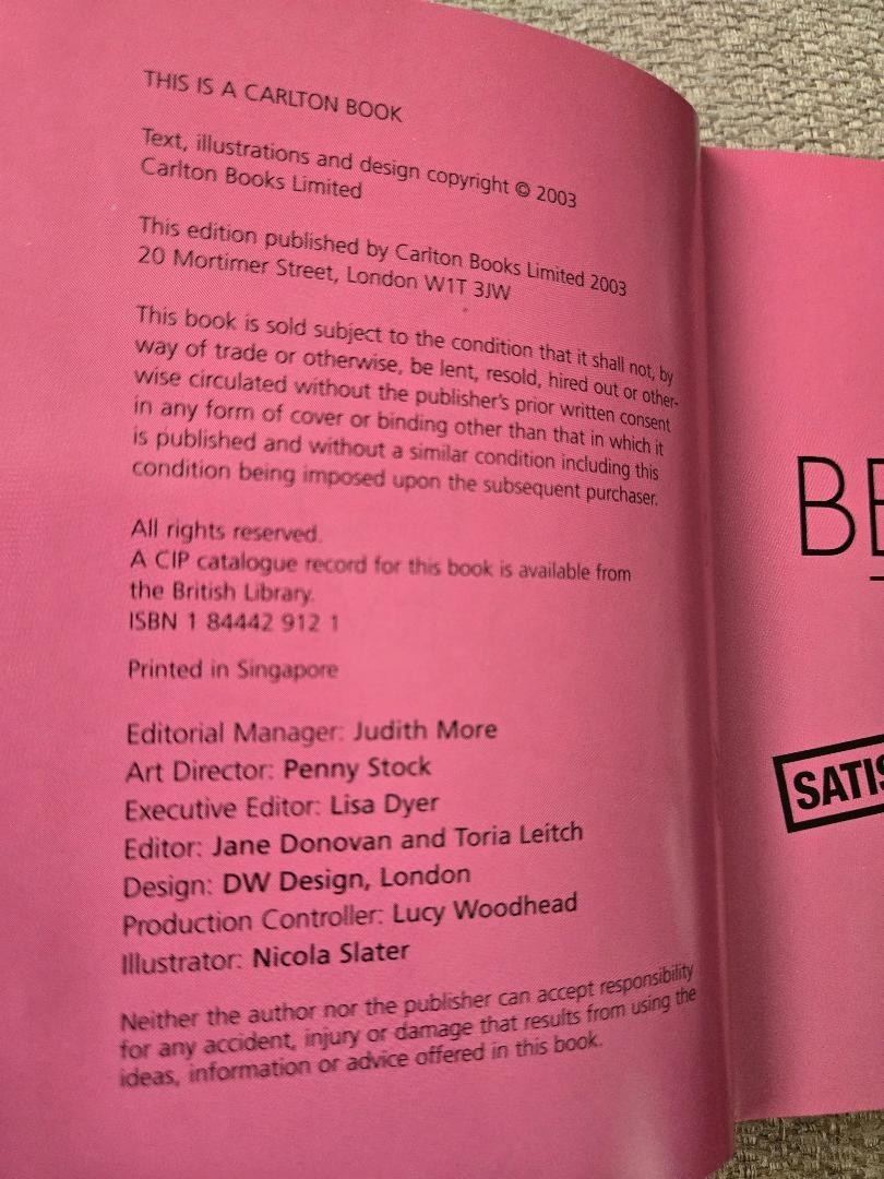 Satisfaction Guaranteed: 350 Best Sex Tips Ever by Lisa Sussman (2003, Hardcover