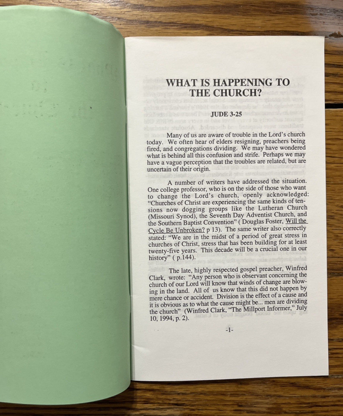 What Is Happening to the Church? Change Agents VHS, Book, Tape *RARE!