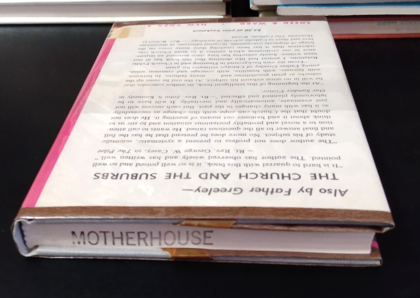 STRANGERS IN THE HOUSE – Andrew M. Greeley (hc/dj) 1961 Vintage Catholic