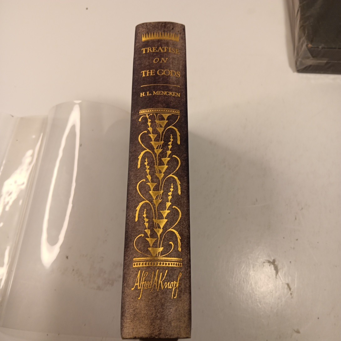 Teatise on the Gods by H.L. Mencken HC (1930) SIGNED LIMITED EDITION 333 OF 375