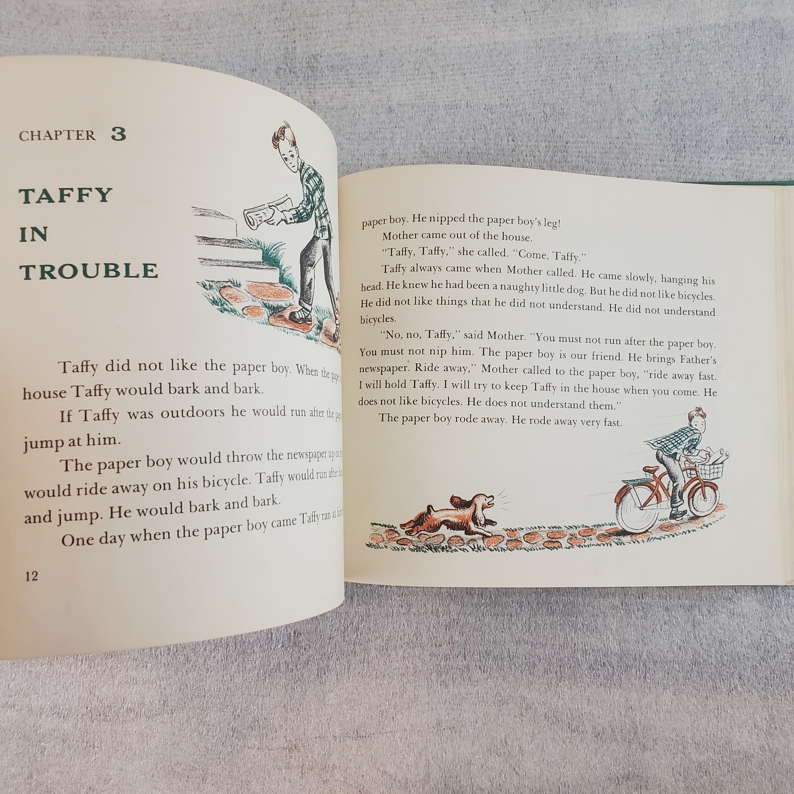 No No Taffy by Jean McDevitt 1952 Hardcover First Edition Flavia Gag Ex-library