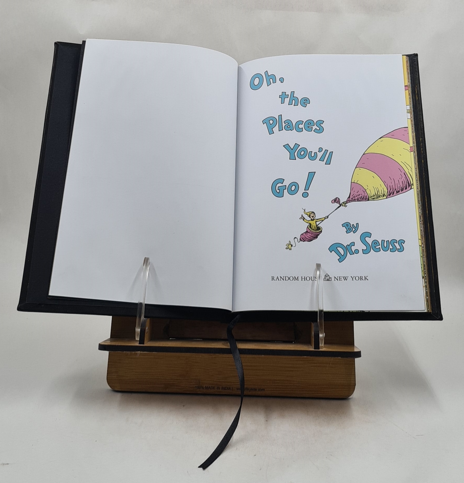 Oh, The Places You&rsquo;Ll Go! Deluxe Edition By Dr Seuss [Premium Leather Bound]