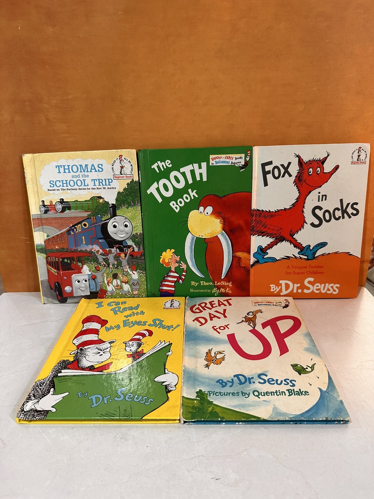 Lot of 5 – I Can Read It All By Myself Beginner Books – Dr. Suess, Eastman HB