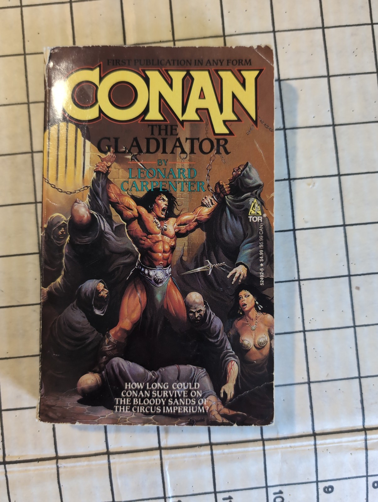 Conan The Gladiator By Leonard Carpenter 1995 Paperback Barbarian King Warlord