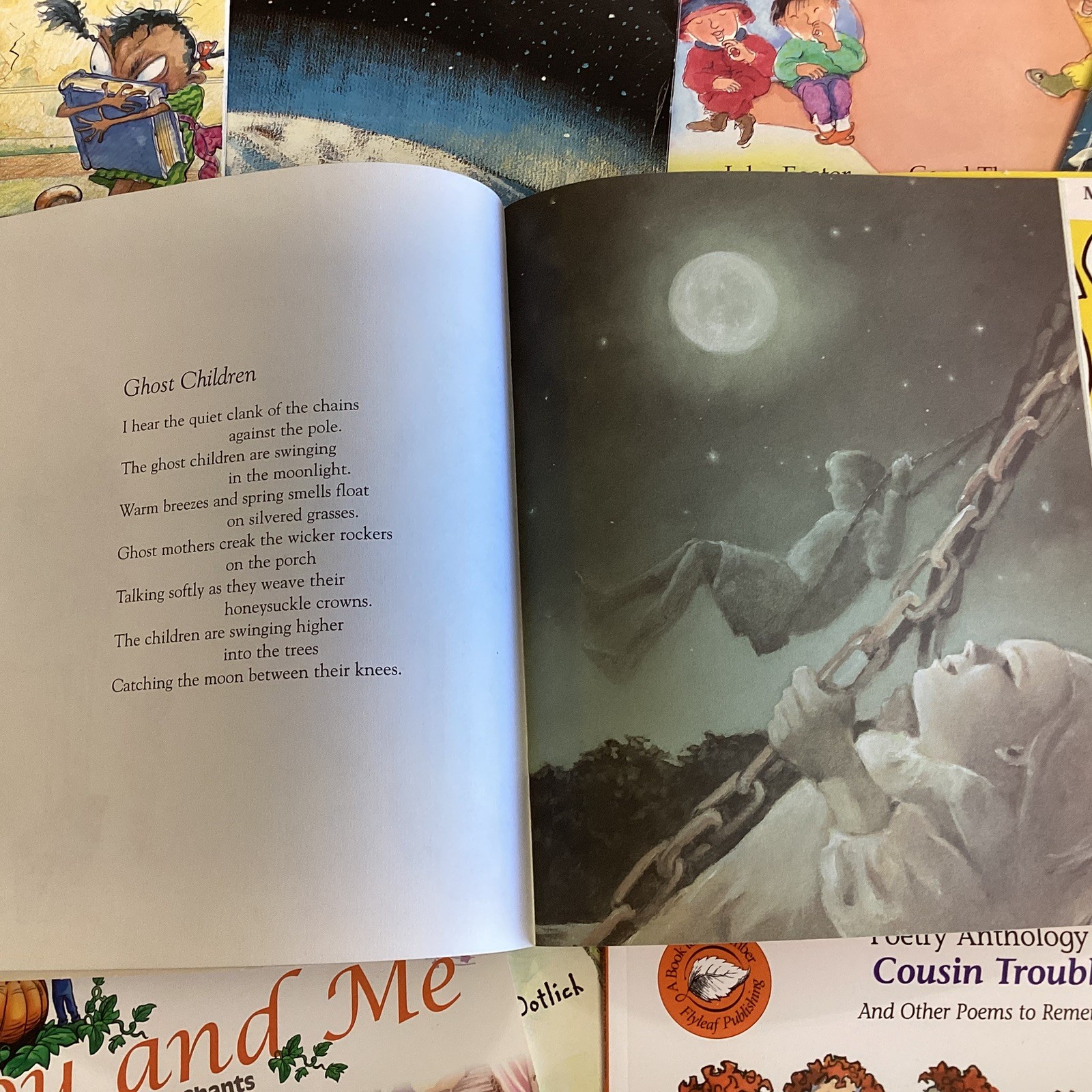 Poetry Poems Rhymes Children&rsquo;s Random Preschool Daycare Classroom 20 Book Lot