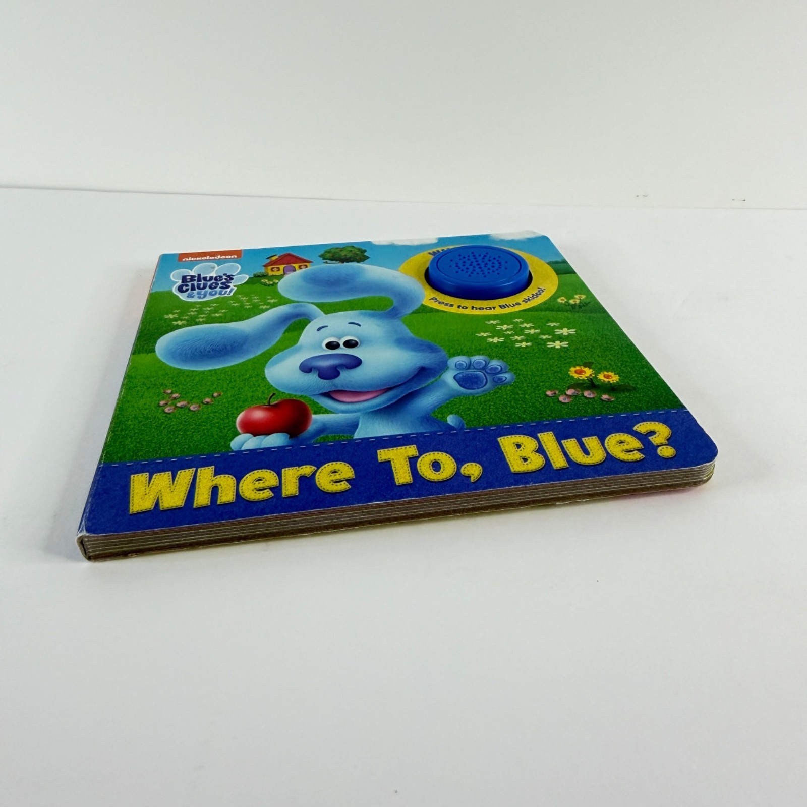 Nickelodeon Blue’s Clues and You! Where to, Blue? book with Sound Button (Board)