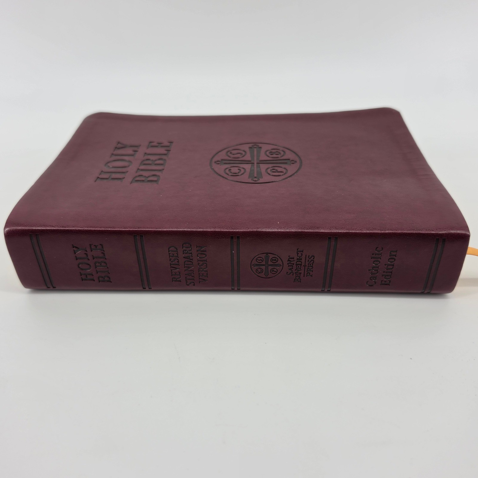 Saint Benedict Press RSV-CE Catholic Bible Burgundy Ultrasoft Cover
