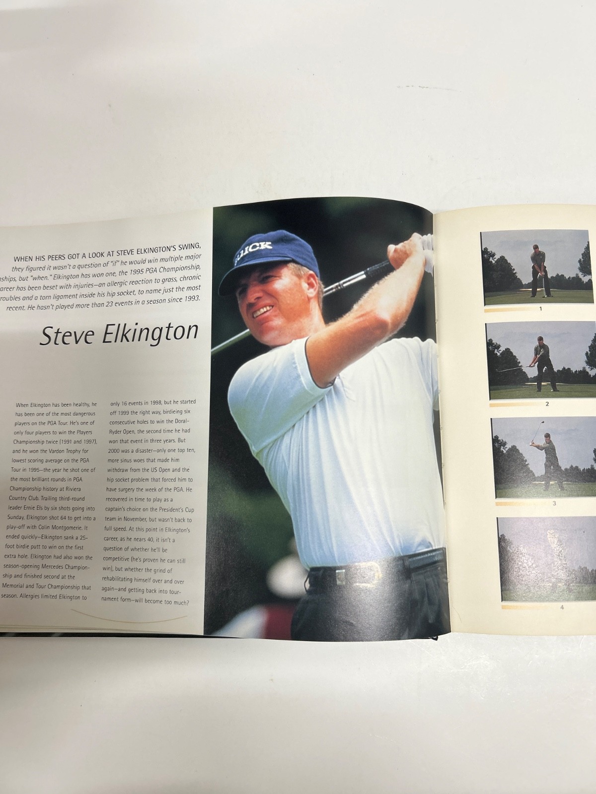 2 Vintage Golf Books « The Swing » 2001 & »Super-Stars of Golf » 1978