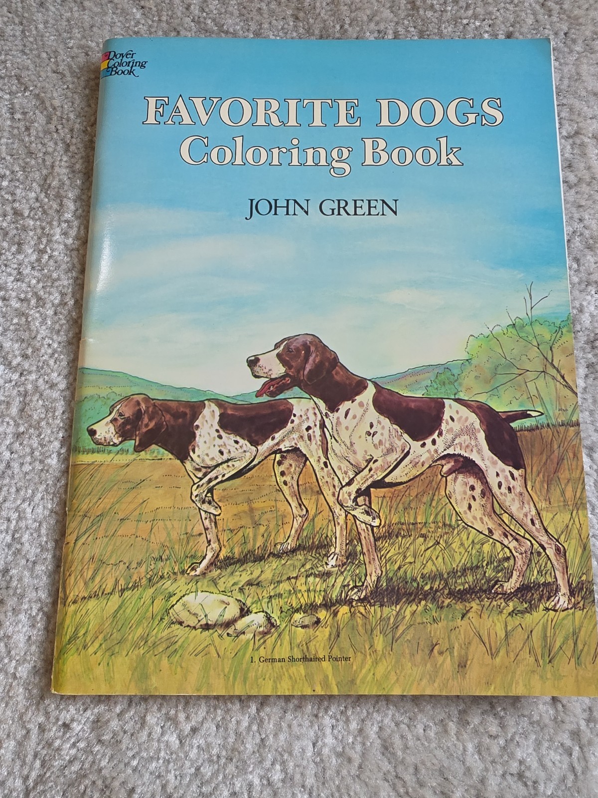 Vintage Lot Of 4 Coloring Books. Dover Publications. Houghton Mifflin Company
