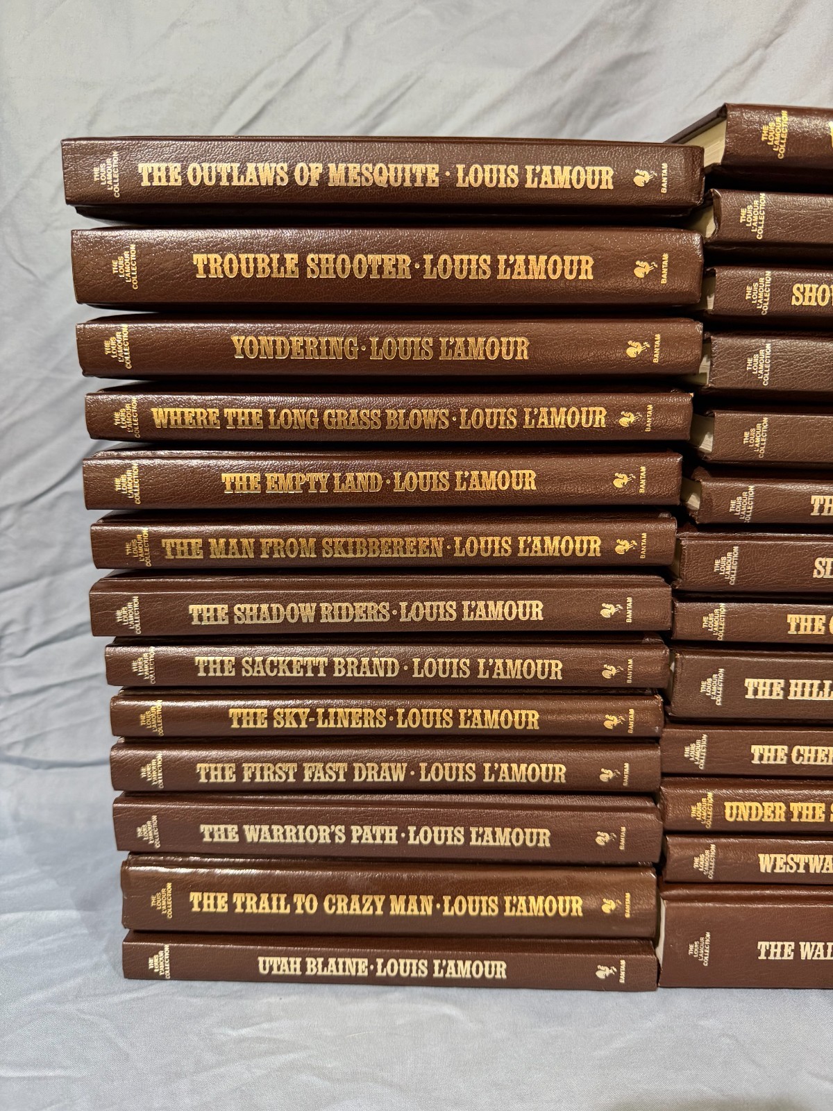 Louis L&rsquo;Amour Leather Books Western (Choose Your Title)