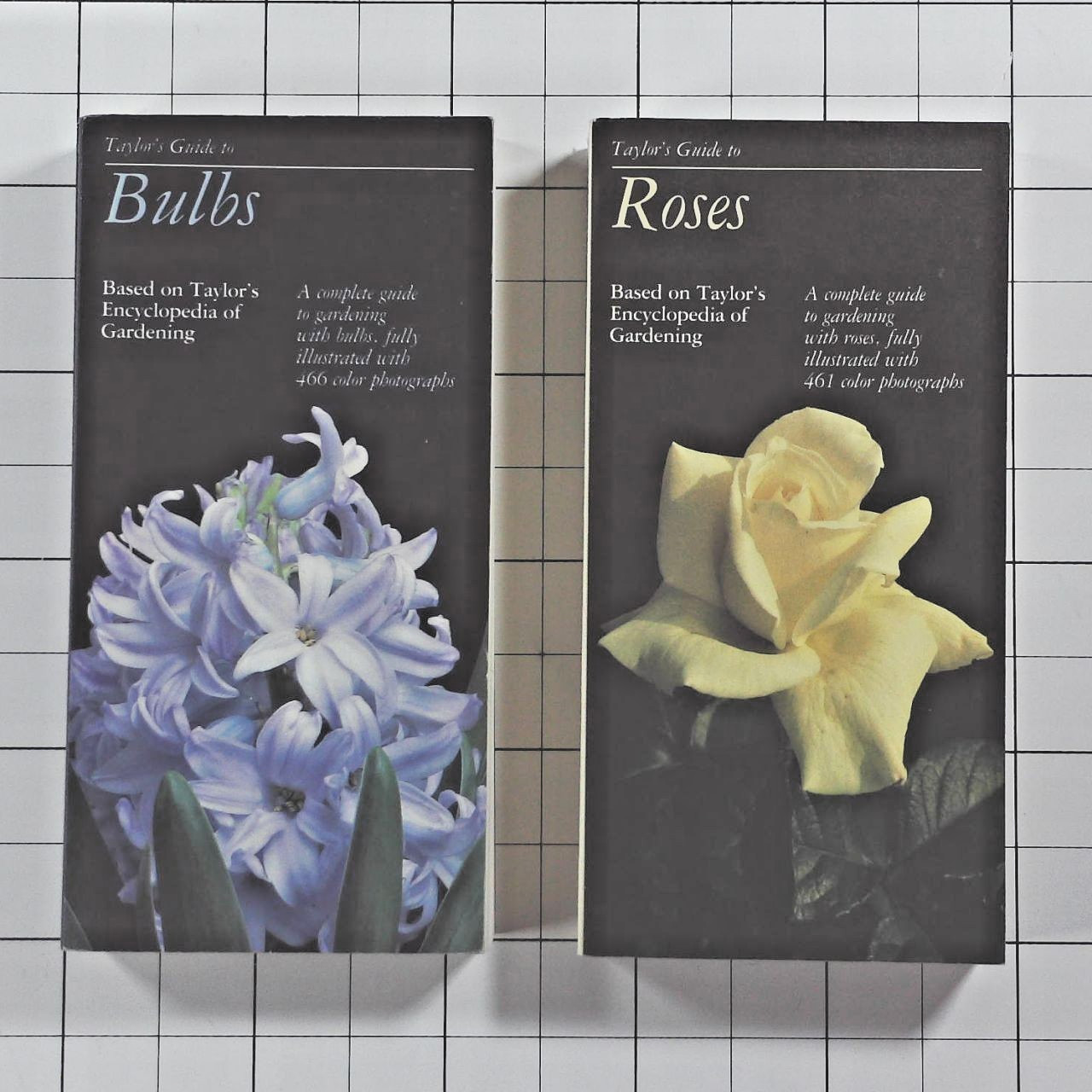 Taylor&rsquo;s Guides to Gardening – 4 Books: Annuals; Perennials; Bulbs; Roses