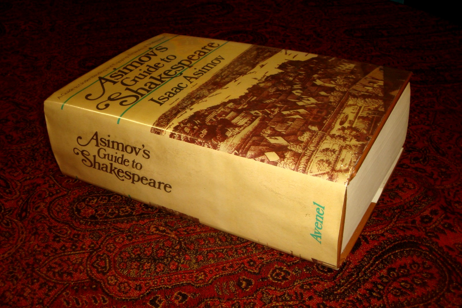 Asimov&rsquo;s Guide to Shakespeare by Isaac Asimov 1978 HC/DJ Avenel 1978 -1536 pages