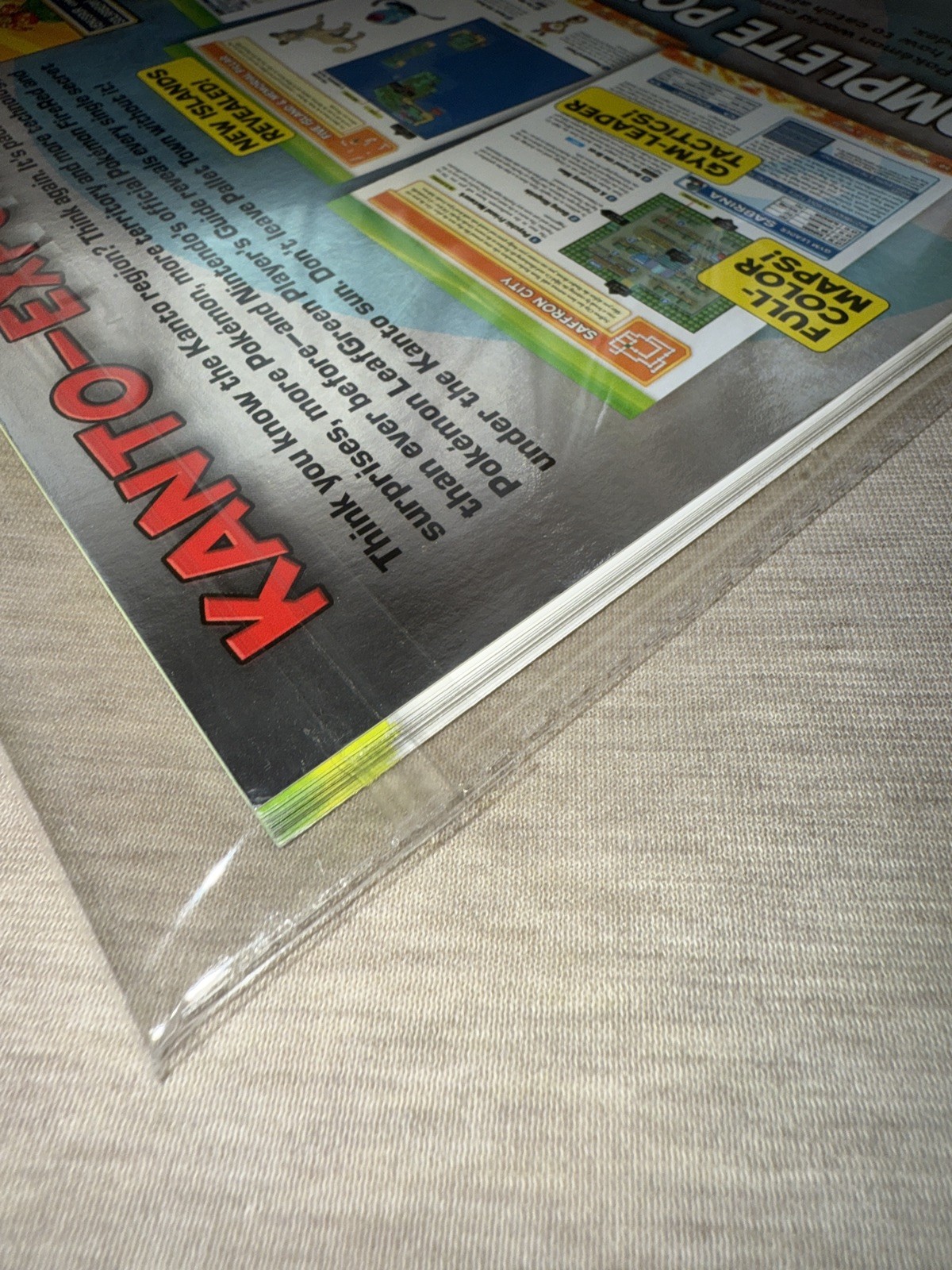 Pokemon FireRed LeafGreen GBA Official Nintendo Player&rsquo;s Strategy Guide NM Clean